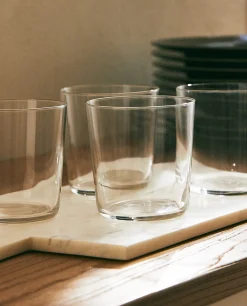 Glass Soft Drink Tumblers (Pack Of 4)