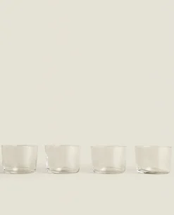 Glass Tumbler (Pack Of 4)