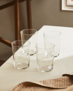Glass Tumbler (Pack Of 4)