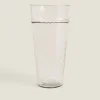 Glass Vase With Border
