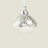 Glitter Glass Christmas Diamond Decoration