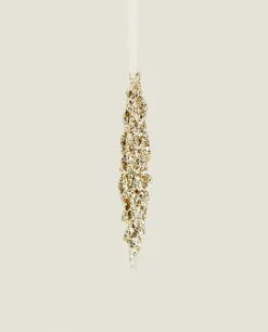 Glittery Christmas Branch Decoration