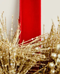 Glittery Christmas Crown Decoration