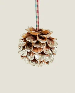 Glittery Christmas Pineapple Decoration