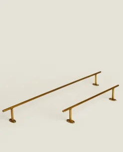 Gold Color Steel Towel Rack