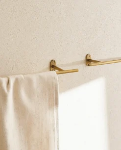 Gold Color Steel Towel Rack