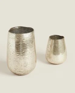Gold Glass Vase