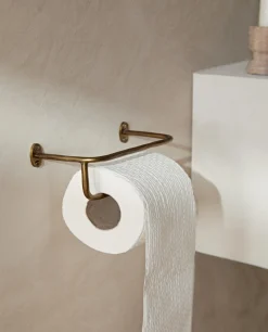 Gold Toilet Roll Holder
