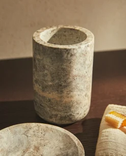 Gray Marble Tumbler