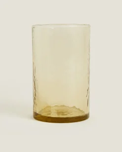 Hammered Glass Tumbler