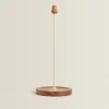 Iron And Wood Paper Towel Holder