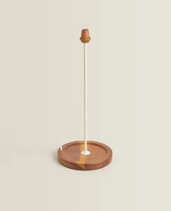 Iron And Wood Paper Towel Holder