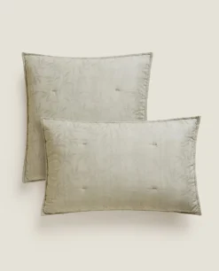 Jacquard Throw Pillow Cover