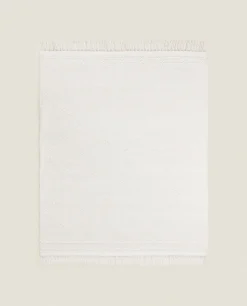 Kids' Diamond Chenille Rug With Fringing