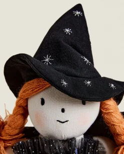 Kids' Halloween Witch Plush Toy