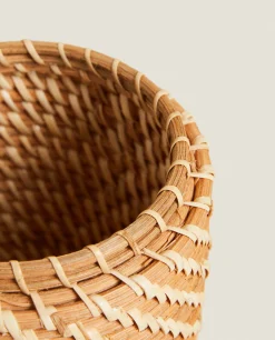 Kids' Rattan Hamper With Lid