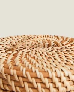 Kids' Rattan Hamper With Lid