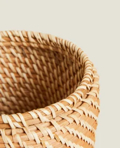 Kids' Rattan Hamper With Lid