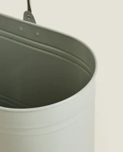 Lacquered Steel Bucket
