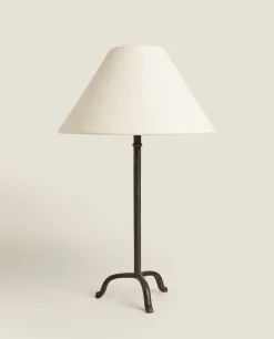Lamp With Tripod Base