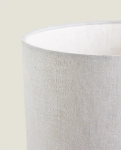Lamp With Wooden Base