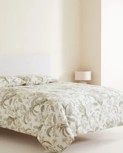 Leaf Print Duvet Cover