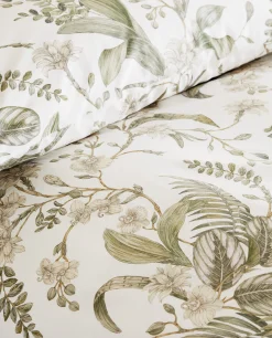 Leaf Print Duvet Cover