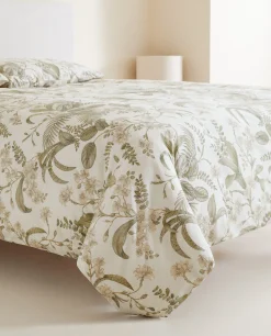 Leaf Print Duvet Cover