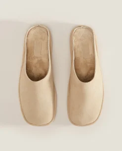 Leather Mule Slippers