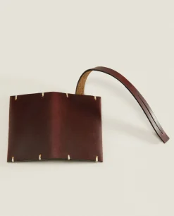 Leather Travel Label