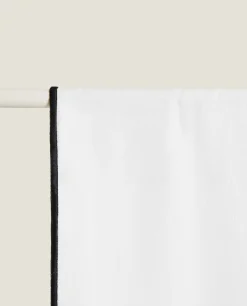 Linen Overlock Curtain