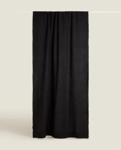 Linen Overlock Curtain
