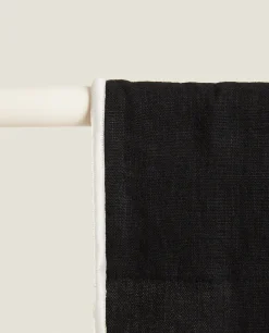 Linen Overlock Curtain