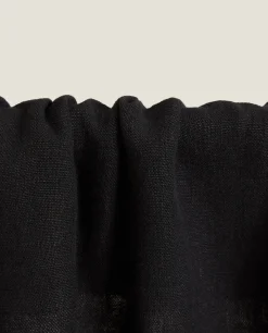 Linen Overlock Curtain