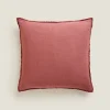 Linen Throw Pillow Cover