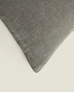 Linen Throw Pillow Cover