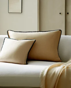 Linen Throw Pillow Cover