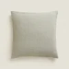 Linen Throw Pillow Cover
