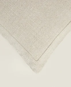 Linen Throw Pillow Cover