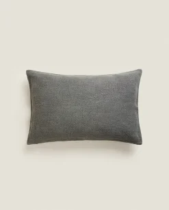 Linen Throw Pillow Cover
