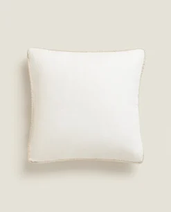 Linen Throw Pillow Cover