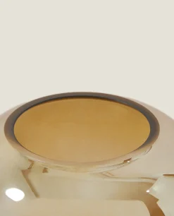 Lustrous Glass Vase