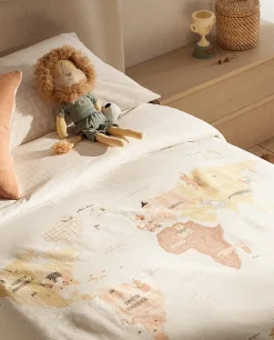 Map Duvet Cover