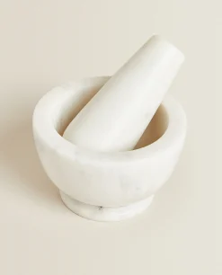 Marble Pestle And Mortar