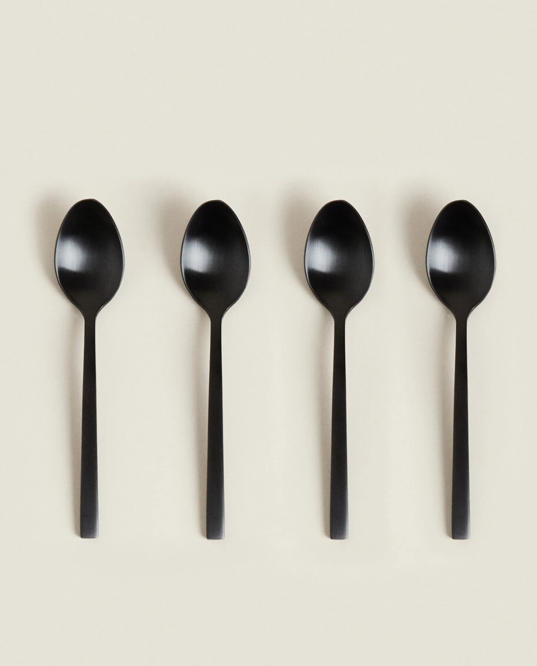 Matte Dessert Spoons (Pack Of 4)
