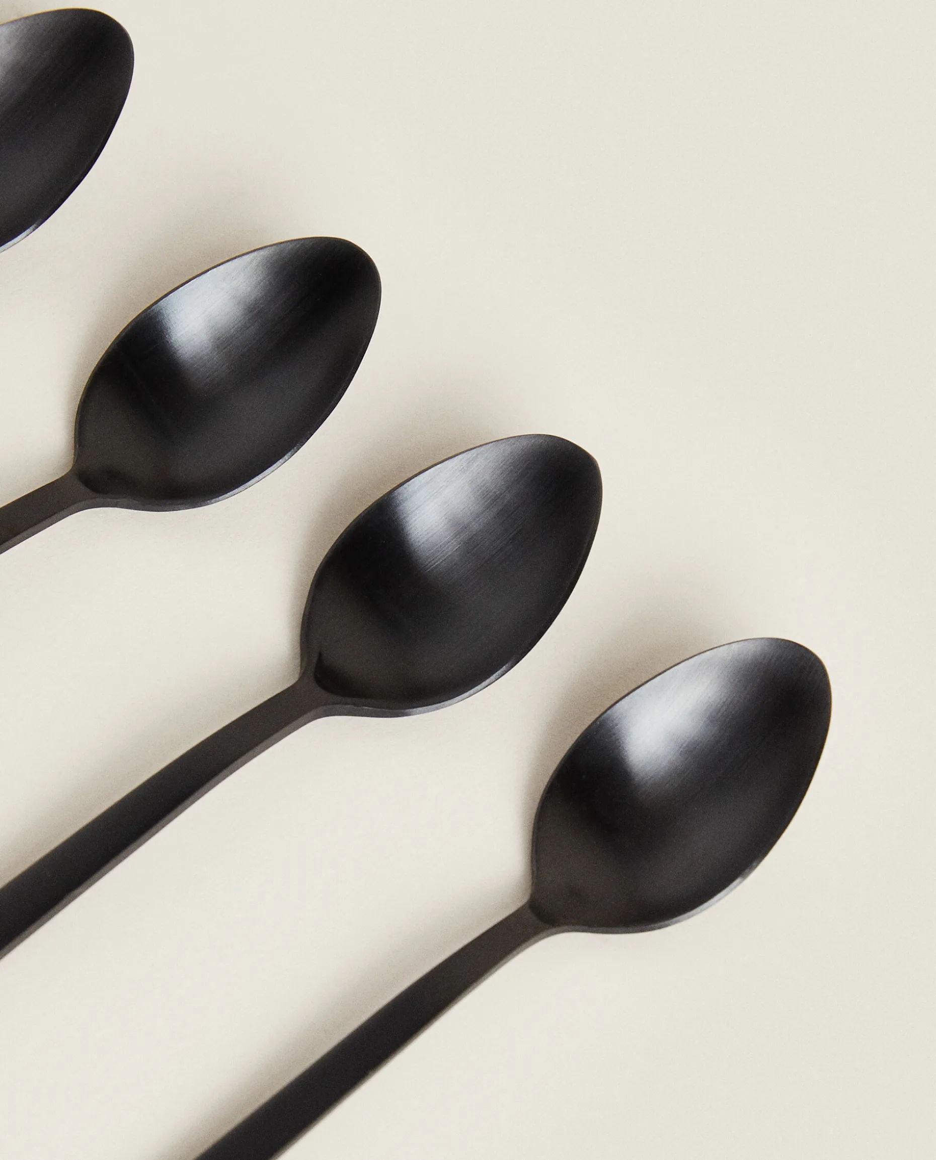 Matte Dessert Spoons (Pack Of 4)