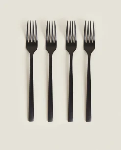 Matte Forks (Pack Of 4)