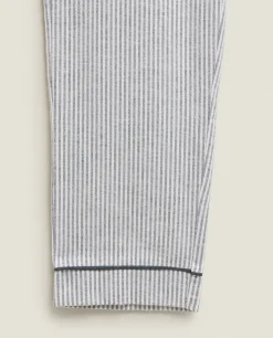 Men'S Striped Flannel Pyjama Bottoms