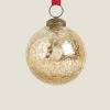 Mercurized Glass Christmas Ornament