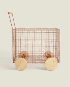 Metal Cart With Wheels